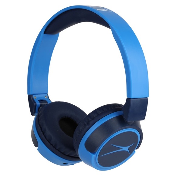 ALTEC LANSING KID SAFE 2-IN-1 BLUETOOTH AND WIRED HEADPHONES (TWO-TONE)| Blue💙 - Picture 1 of 5